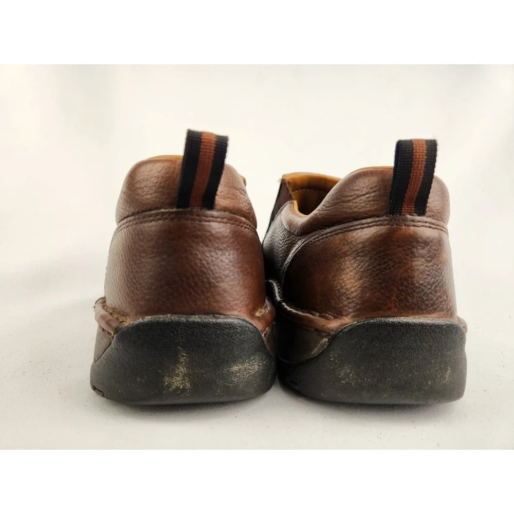 Red Wing Men's Size 11 EE, Wide 8702 Safety Toe Leather Brown Loafer Shoes Boots